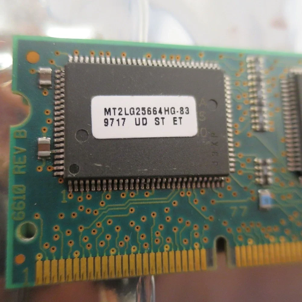 NOS Micron MT2LG25664HG-83 2MB 144 Pin‎ 100MHz SGRAM Video Memory